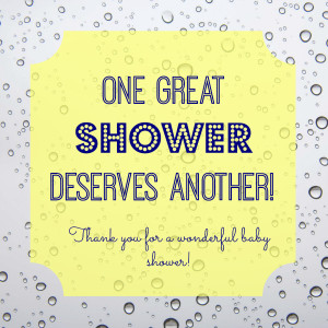 Shower Host Thank you Tag