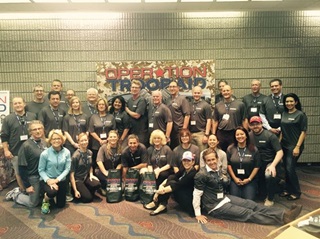 C&W Industrial Gives Back event at Spring Conference
