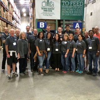 C&W Industrial Gives Back event at Spring Conference