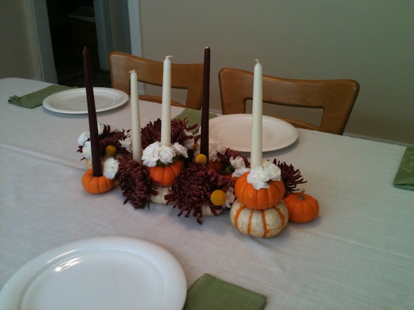 Pumpkin Centerpiece